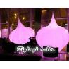 China Big Rain Shape Printing Inflatable Light Cone with Light for Shop and Event Decoration wholesale