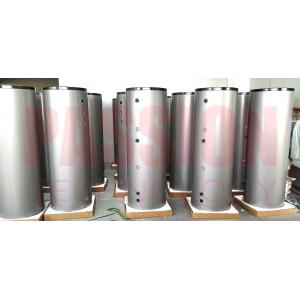 China 300L Flat Collector 1000L Stainless Steel Heat Pipe Split Solar Water Heater 2 Coils supplier