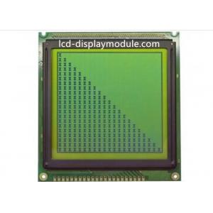 China 62.69 * 62.69 mm Viewing LCD Display Module STN With Yellow Green Backlight 5.0V supplier