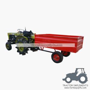 China 2WCART-17 2Wheel 17cubic. Utility Cart Trailers supplier