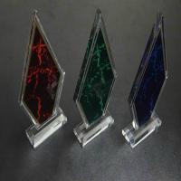 China Design Acrylic resin  trophy on sale