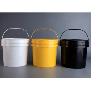 2.2 Lbs Five Gallon Plastic Buckets 20Liter Capacity Heavy Duty Construction