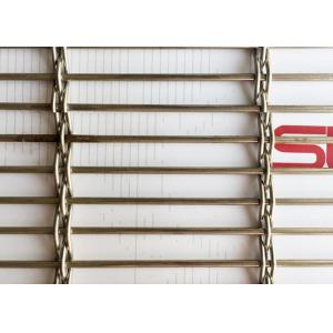 China SS304 Plain Weave Metal Decorative Exterior Facade For Architectural Woven Wire Mesh supplier