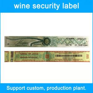 Glossy Printing Wine Label Fluorescent Special Label Wine ROHS