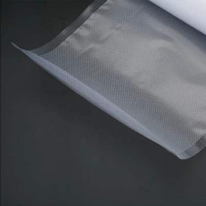 China PAPE Clear No Printed Embossed Vacuum Sealer Rolls Co Extruded Film Bag 4mil supplier