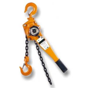 Yellow Electric Wire Rope Hoist 500kg 1 Ton Lever Block With CE Certificate