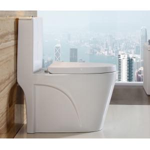 China Bathroom Porcelain One Piece Toilet Elongated Sanitary Ware Toilet supplier