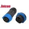 30A 500V Waterproof Power Connector , Jnicon Panel Mount Power Connector