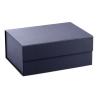 Middle Pink Folding Gift Box Book Shaped Paper Rigid Packaging Box Matt Lamination