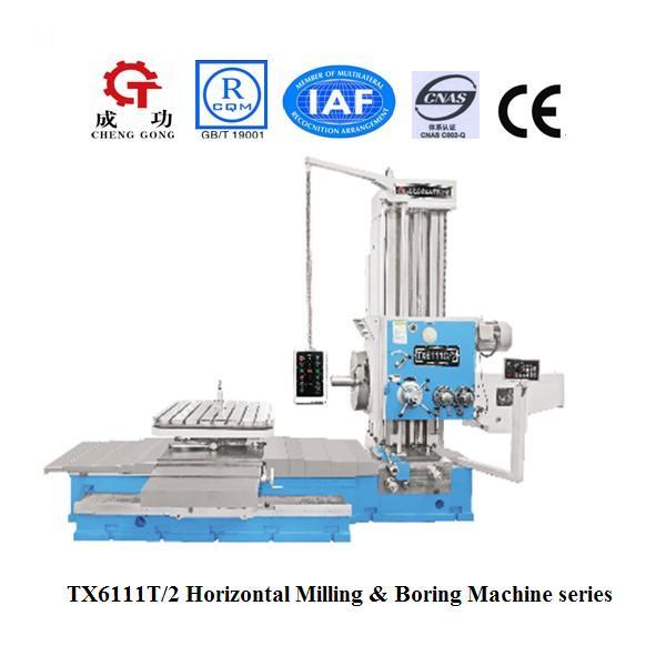 Taladro horizontal de TX6111T/2 China y máquina aburrida manual del molino de la