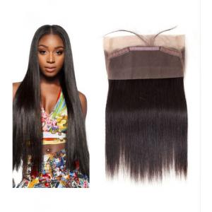 China 360 Lace Frontal Closure 100% Real Human Hair Extensions Straight For Ladys supplier