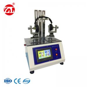 China PLC Touch Screen Wearing Headphone Torsion Testing Machine With Stepping Motor Servo supplier