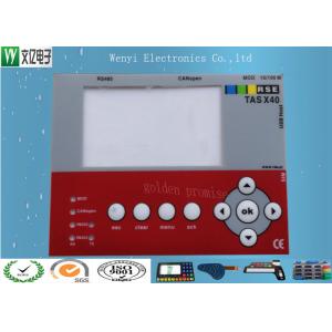China Multicolor de la capa del panel táctil del telclado numérico del interruptor de membrana numérico para la máquina ULTRAVIOLETA de la impresión supplier