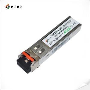 China HD-SDI CWDM 1270~1610nm 40km デジタルビデオ SFP オプティカルトランシーバー (MSA) wholesale
