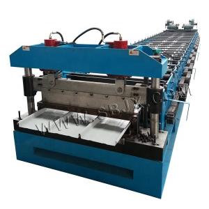 China 3kw Power Roof Panel Forming Machine 3kw With PLC Control System 20m/Min wholesale