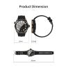 China SK30 IP67 Waterproof Wireless Charging Smartwatch 1.53 Inch BT Call wholesale