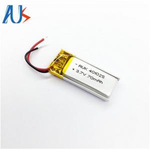 3.7V 70mAh Lithium Polymer Battery 401025 Lithium Ion Batteries