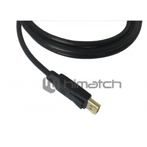 DP 1.2 Cable / Displayport Cable Male To Male Gold Plated Cord For Lenovo