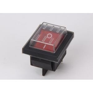 Power 12A KCD Rocker Switch 2 Position Mini Neon Pushbutton For Telecommunications