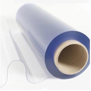 100-1800mm Width Crystal Soft PVC Film for Packaging Blow Molding Processing Type