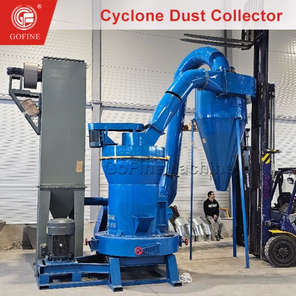 High Airflow Capacity Centrifugal Dust Collector With Fertilizer Plant Workshops