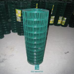 China Euro Green Wire Fencing Roll Easy Installation Galvanized Steel Wire Material supplier