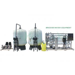 China TDS 25000mg/L Brackish Water RO System 3T - 12T Brackish Water Desalination Equipment supplier