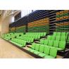 China Melody Polymer Telescopic Tribunes Retractable Seating EN1320-5 For Sport Place wholesale