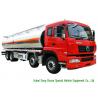 DFAC Aluminium Alloy Oil Liquid Tank Truck 28000 - 32000L Loading Capacity