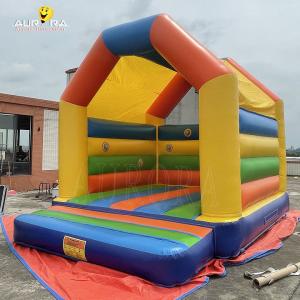 Yellow Blue Inflatable Bounce House Bouncy Castle Indoor Outdoor Bouncy House