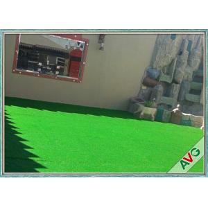 Yard Ornamental Outdoor Artificial Grass / Fake Grass Save Water Attractive Color