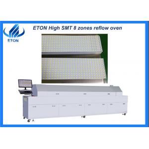 China 8 Zones 1200kg SMT Reflow Oven PID Control SSR Drive SMT Production Line Equipment supplier