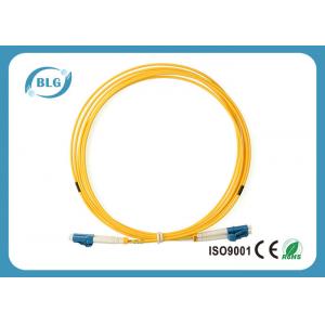 China Duplex Single Mode To Multimode Fiber Patch Cord / Blue Fc To Lc Fiber Patch Cord supplier