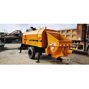 SAE Certified Used Concrete Trailer Pump 60m3/H 115KW Sany 200Meter Vertical