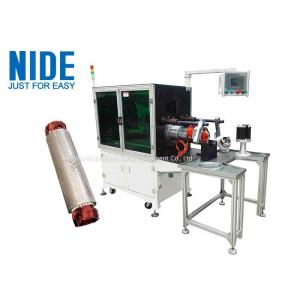 China Horizontal Automatic Stator Coil Winding Inserting Machine / Machinery supplier