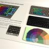 China 5 teclas teclado de membrana flexible con opciones de retroiluminación LED wholesale