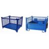 Collapsible Steel Wire Storage Bins For Food Industry 3 Years Warranty