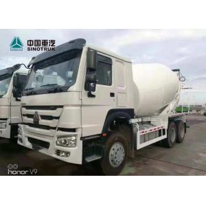 China SINOTRUK HOWO 371hp Stock Concrete Mixer Truck 10 Wheels ZZ1257N3847A supplier