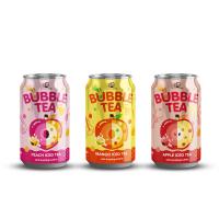 China Discover: Taiwan 320ml Popping Boba with Mango Iced Tea - Bursting Boba Tea Prefect for Wholesale and Supermarket on sale