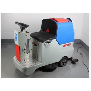 Double Brush Floor Sweeper And Scrubber 180 Rpm Brush Rotation Speed Iso9001