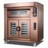 China 3 Deck Electric Baking Ovens For Bread / Independent Temperature Control Evenly Luxuly Bakery Oven Machine wholesale