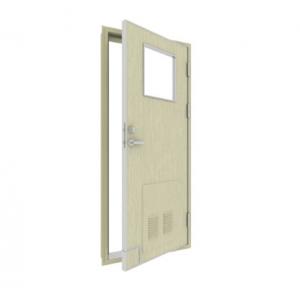B15 Commercial Fire Rated Steel Doors And Frame Entry
