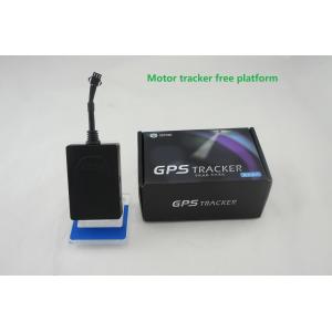 China Waterproof Motorcycle GPS Tracker Adopt U- Blox GPS Professional Chip Black Color supplier