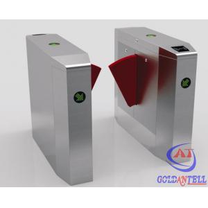 China LED Direction Indicator Metro Station Access Control Flap Turnstile for Office Building supplier