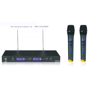 China LS-5100 two-handheld VHF wireless microphone with LCD display supplier