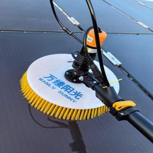 China Dual-Power Single-Disc Rotary Brush for Cleaning Solar Panels and Photovoltaic Farms supplier