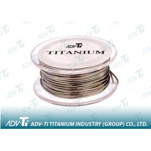 China Fio Titanium Titanium da liga do fio ASTM B863 para médico e vidros supplier