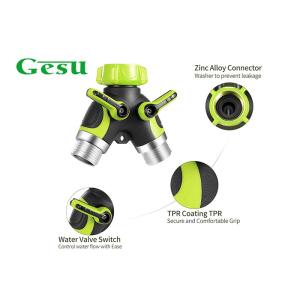 China 3/4"米国の止められた弁が付いている標準的なプラスチック蛇口のコネクター/Yのホースのコネクター wholesale