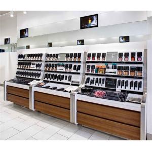 Floor Cosmetic Display Rack For Retail Stores Mall Stand Chain Hair Care Products