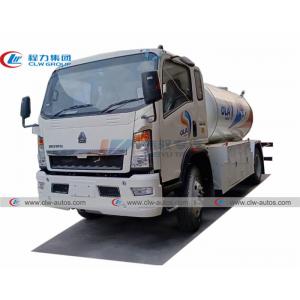 China Diesel Engine RHD Howo 160HP 15m3 Propane Tank Truck supplier